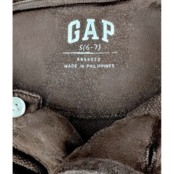 GAP Polo Long Sleeve Shirt Boys Size Small 6-7 - Picture 3 of 3
